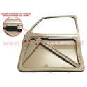 PORTA DESTRA FIAT 500 D 2° SERIE - DA TELAIO NR. 341.071 - ALTA QUALITA'