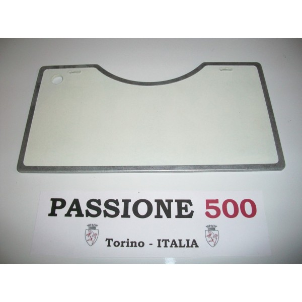 PARTITION PANEL - LIKE ORIGINAL - FOR HEAT REPAIR OF ENGINE HOOD FIAT 500 N D F L R