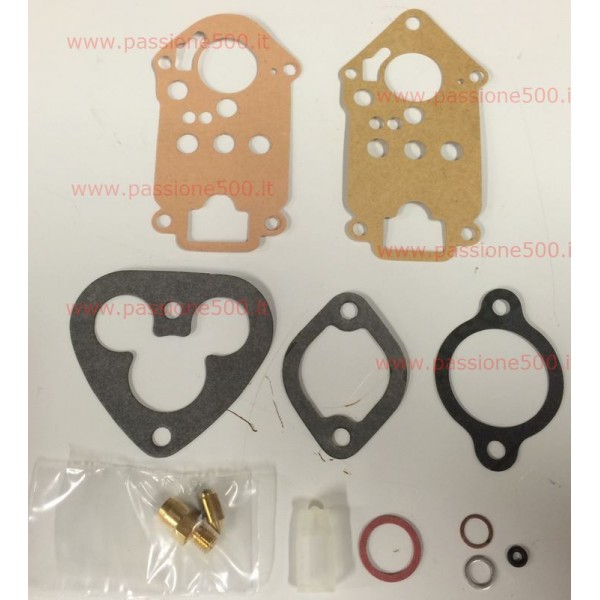 KIT REVISIONE ECONOMICO CARBURATORE WEBER 26IMB FIAT 500 N D F L