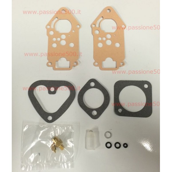 KIT REVISIONE ECONOMICO CARBURATORE WEBER 24IMB1 FIAT 500 R