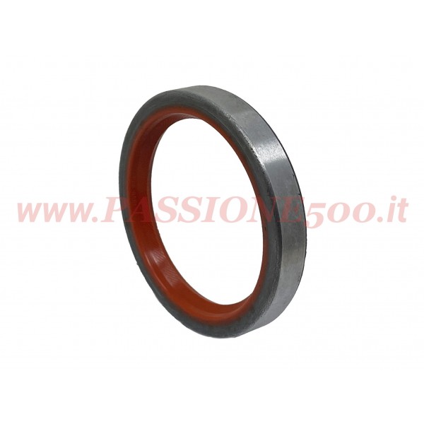 OIL SEAL FOR ENGINE SHAFT WITH SILICONE SEAL - REAR SIDE - FIAT 500