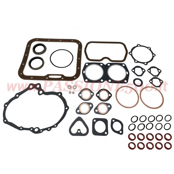 SERIE GUARNIZIONI MOTORE COMPLETA FIAT 500 R - 600 cc - da nr. motore 149543
