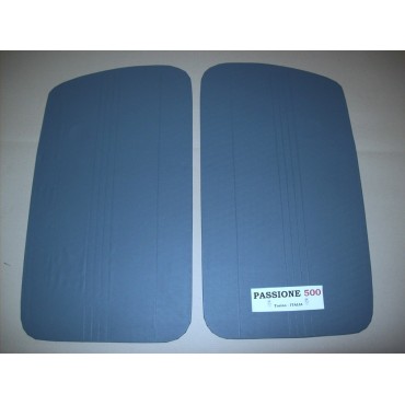 BLUE DOOR LINING PANELS FOR FIAT 500 D AND GIARDINIERA - 1° TYPE