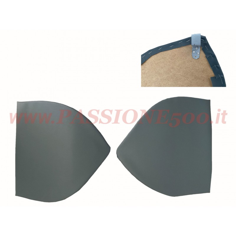 BLUE REAR QUARTER PANELS OF WHEEL HOUSING FIAT 500 N (from chassis 034458)