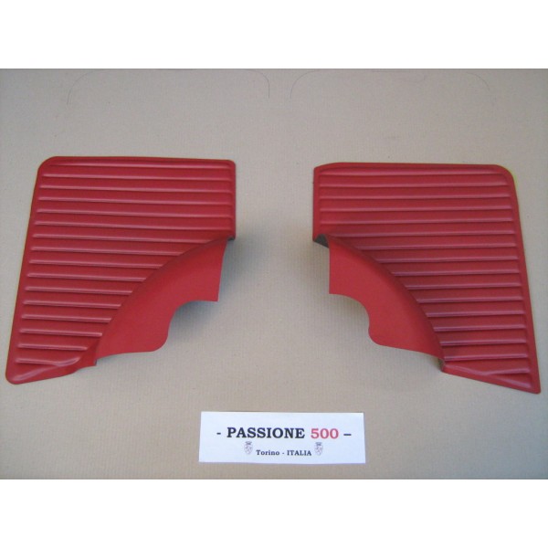 NR.2 RED REAR SIDE PANELS FOR FIAT 500 L
