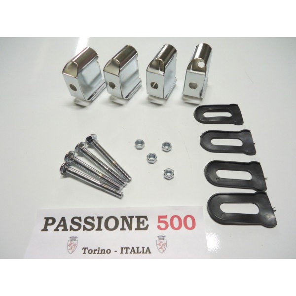 COMPLETE FIXING KIT FOR BUMPER FIAT 500 N D F R