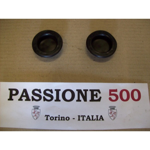 COUPLE OF RUBBER PLUG FOR REAR SEAT FIAT 500