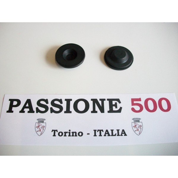 COUPLE OF RUBBER PLUG FOR BATTERY BOX FIAT 500