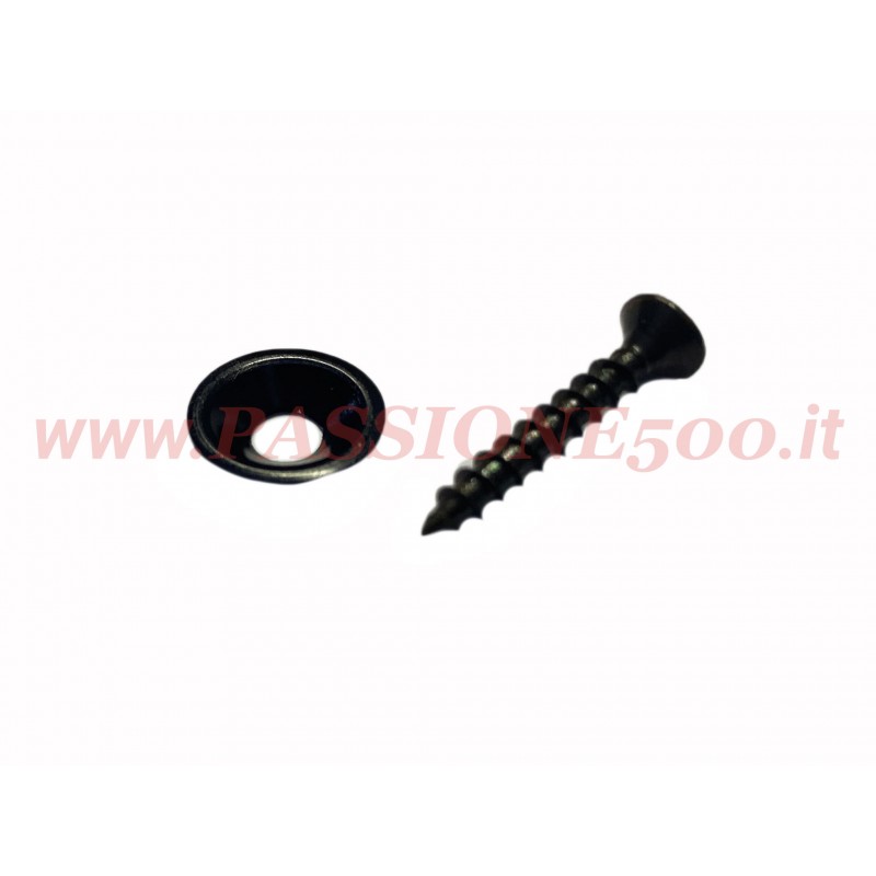 WHEEL HOUSING MOULDED CARPET IN MOQUETTE FIXING SCREW AND WASHER FIAT 500 