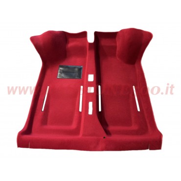 TAPPETO INTERNO PREFORMATO IN MOQUETTE DILOOR COLORE ROSSO FIAT 500