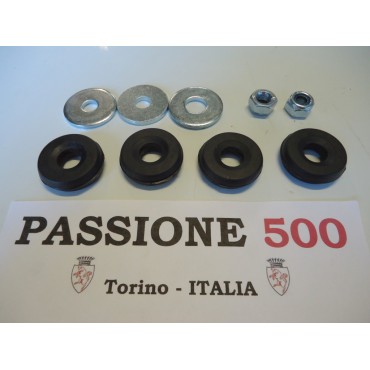 KIT MONTAGGIO AMMORTIZZATORE SOSPENSIONE POSTERIORE FIAT 500 