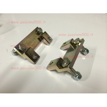 PAIR OF FRONT ARMS BRACKET FOR SPORT LEAFSPRING FIAT 500 F L