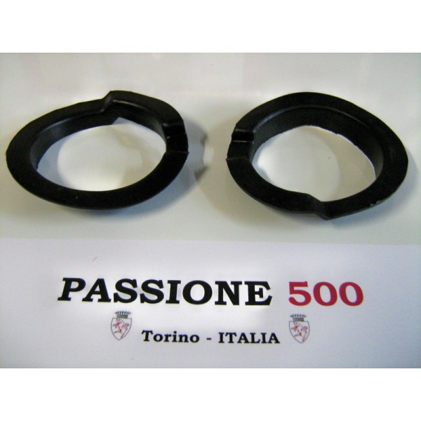 COUPLE OF REAR SUSPENSION RUBBER RING FIAT 500 N D