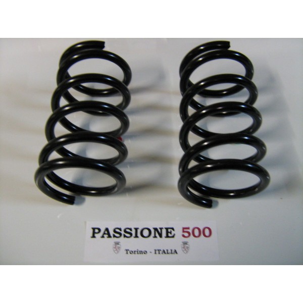 COUPLE OF REAR SUSPENSION SPRING FIAT 500 N D F L