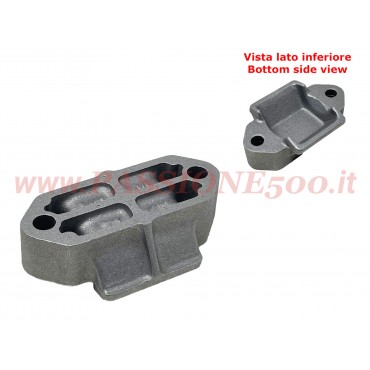 SUPPORTO SUPERIORE PER TASSELLO ELASTICO MOLLA A BALESTRA FIAT 500 N D F L R fino a telaio 5172925 - GIARDINIERA